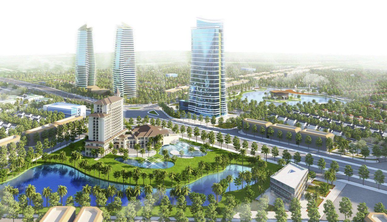 Phối cảnh 3D tổng thể dự án Alluvia City.
